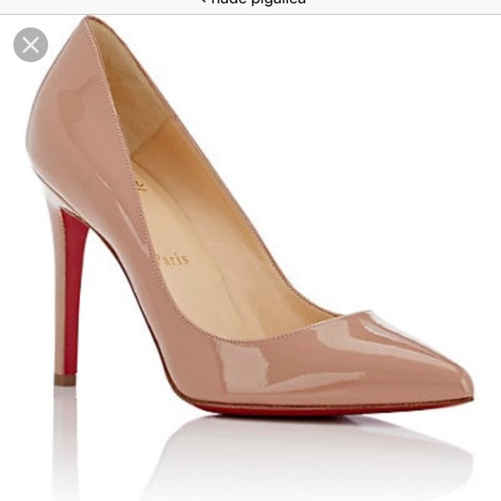 Authentic nude Christian louboutin
